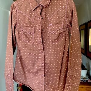 Cruel Girl snap shirt